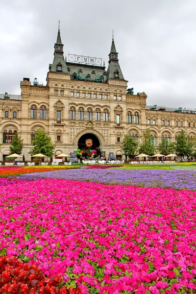 Festival de flores en la Plaza Roja de Moscú —  Fotos de Stock