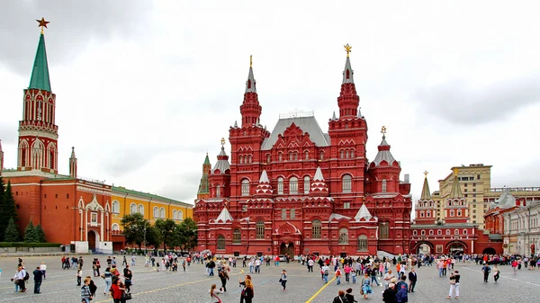 Praça Vermelha em Moscou, Rússia — Fotografia de Stock