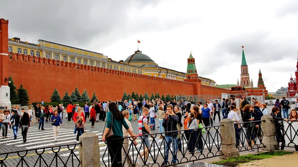 Der rote Platz in Moskau, Russland — Stockfoto