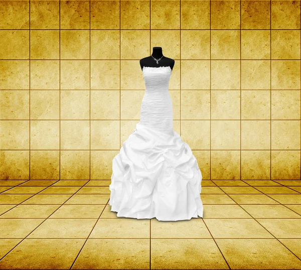 Vestido de noiva — Fotografia de Stock