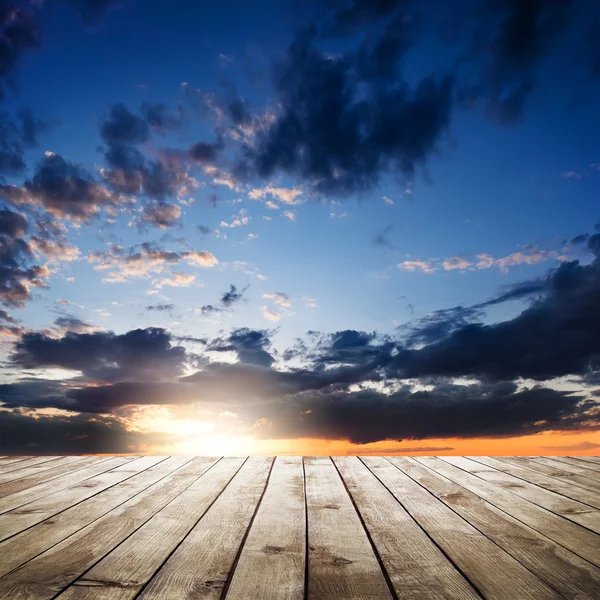 Céu azul — Fotografia de Stock