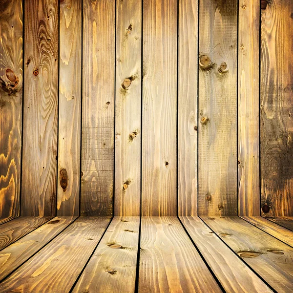 Interior tablones de madera — Foto de Stock