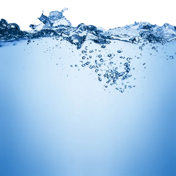 Vatten och luft bubblor — Stockfoto