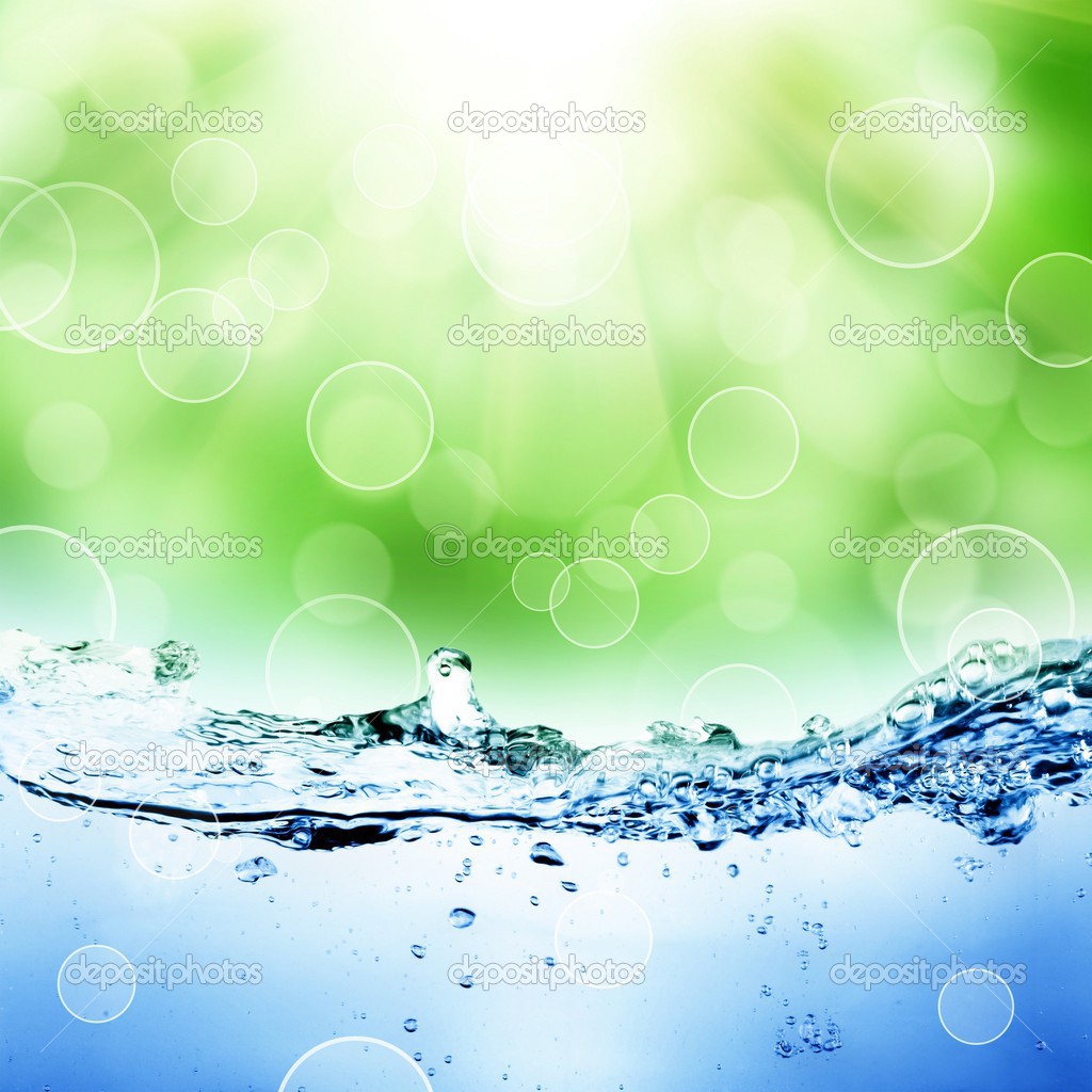 Water and air bubbles