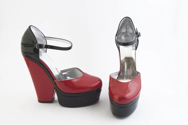 Ladies high heel shoes — Stock Photo, Image