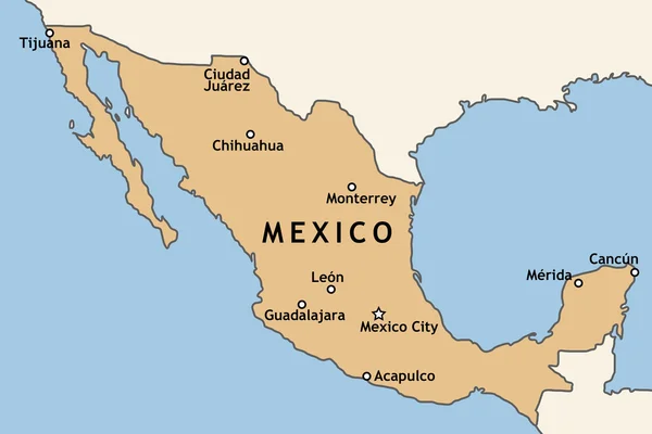 Cancun On World Map Cancun Map Vector Art Stock Images | Depositphotos