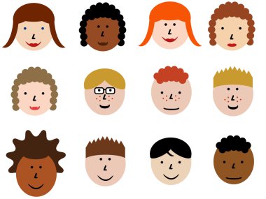 yüz Icon set