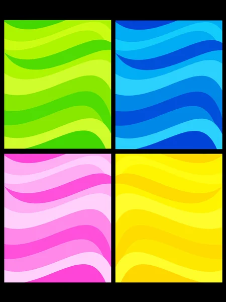 Background waves — Stock Vector