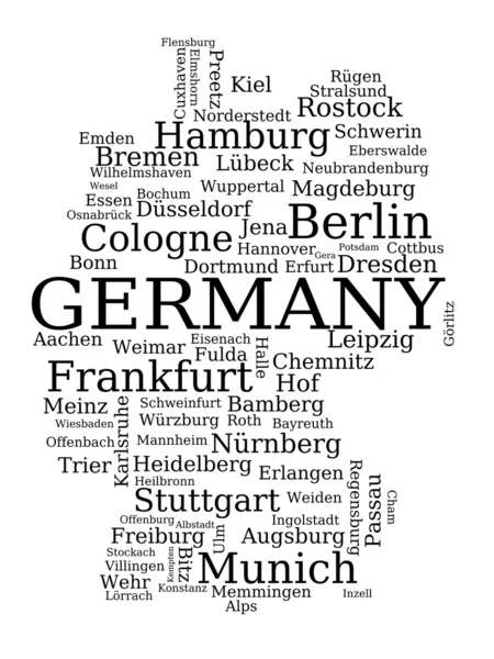 Alemania — Vector de stock