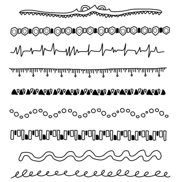 Scheidingslijnen — Stockvector