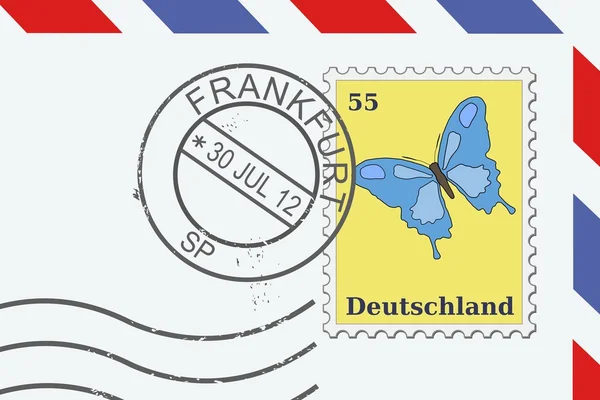 Francfort, Allemagne — Image vectorielle
