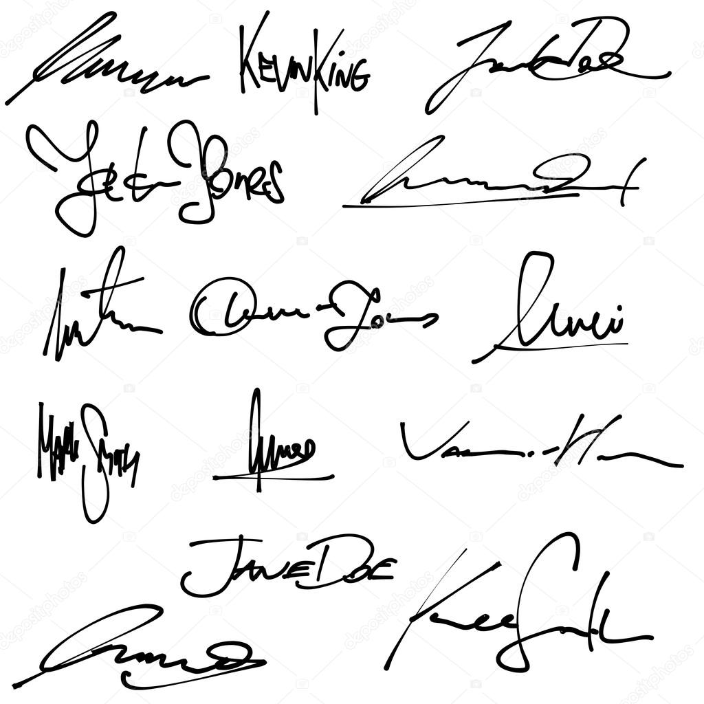 Business signatures