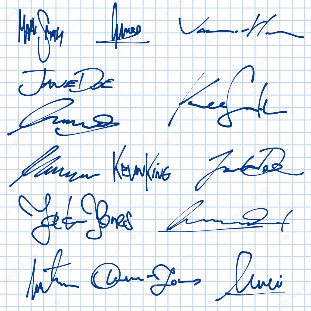 Contract signature
