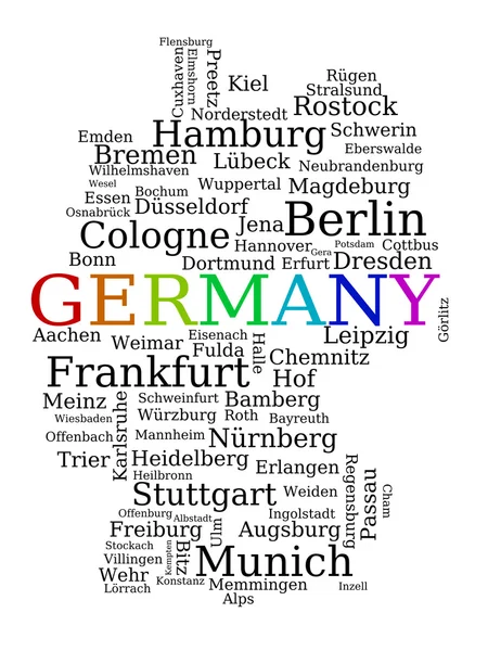 Alemania — Vector de stock