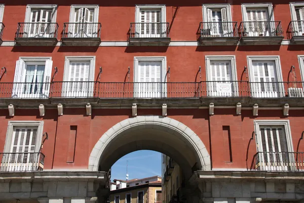 Madrid - Plaza Mayor — Foto de Stock