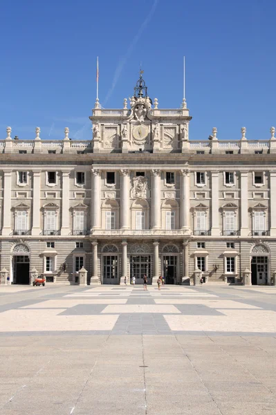 马德里-皇家宫殿 — 图库照片