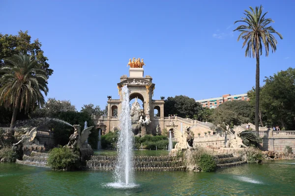 Park i barcelona — Stockfoto