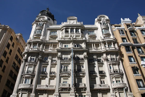 Gran Via, Madrid — Foto Stock