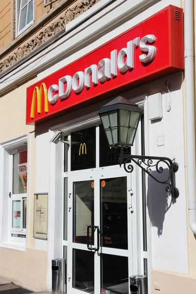 McDonald 's Romania — стоковое фото