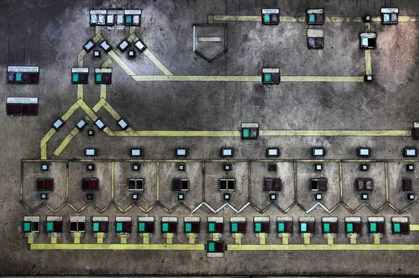 Tableau de distribution usine — Photo