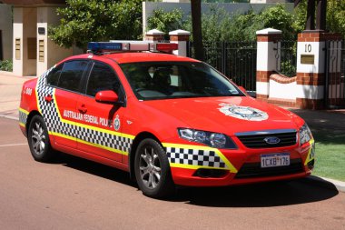 Ford falcon polis arabası