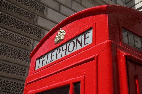 Телефон в Лондоне — стоковое фото