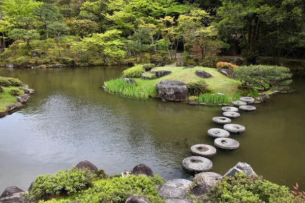 Jardim japonês em nara — Fotografia de Stock