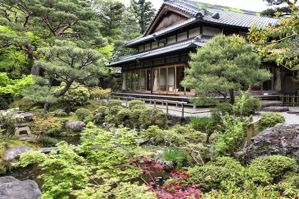 Japanischer garten in nara — Stockfoto