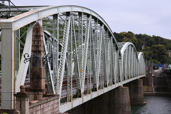Ponte ferroviária de Inuyama — Fotografia de Stock