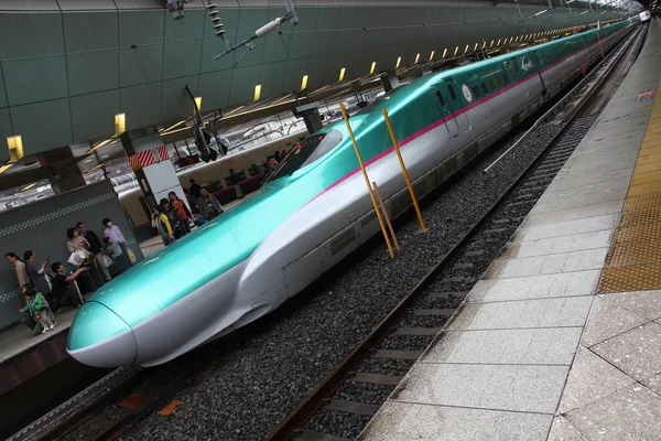 Shinkansen kula tåget — Stockfoto