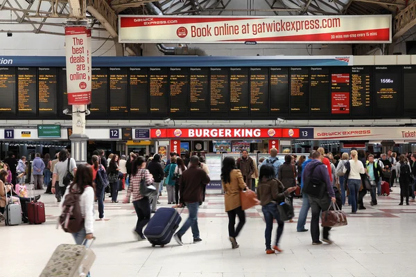 Victoria Station, London — Stok fotoğraf