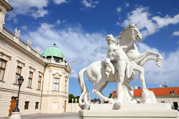 Belvedere in wien — Stockfoto