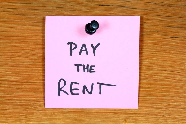 Pay the rent