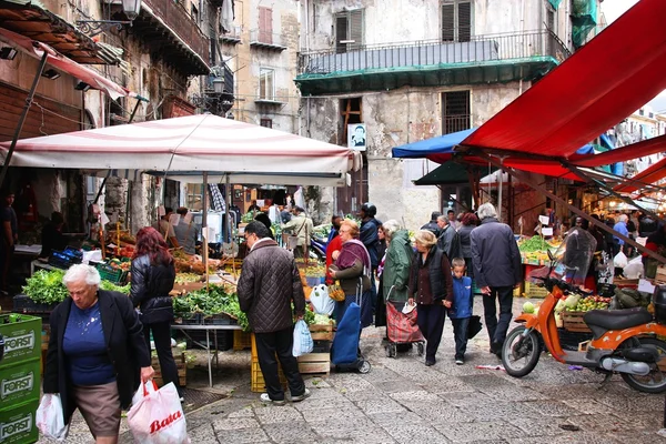 Palermo piac — Stock Fotó