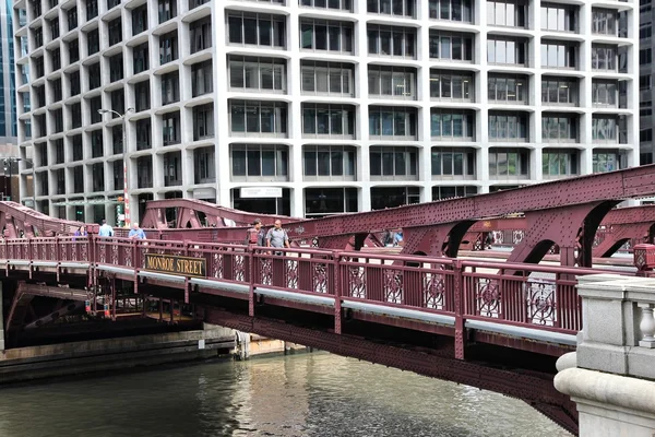 Chicago bridge — Stock Photo, Image