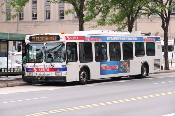 Philadelphia bus — Stock Photo, Image