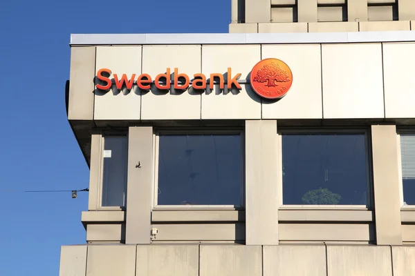 Swedbank in Malmo — Stock Photo, Image