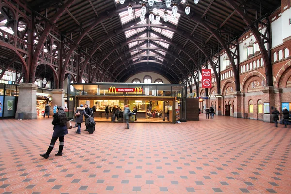 Bahnhof Kopenhagen — Stockfoto