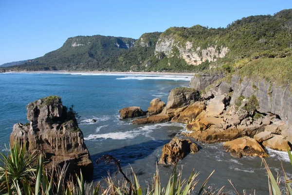 Punakaiki, Nowa Zelandia — Zdjęcie stockowe