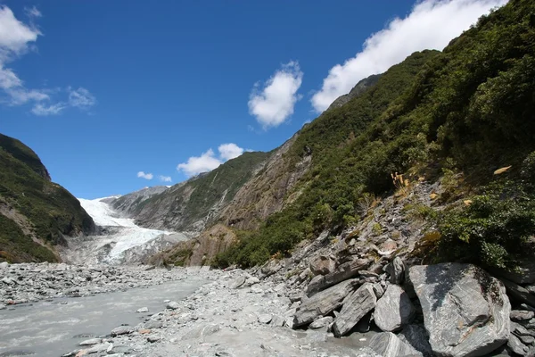 Glaciar en Nueva Zelanda — Foto de Stock