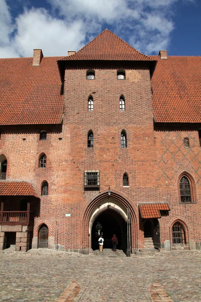 Malbork castle, Poland — Stock Photo, Image