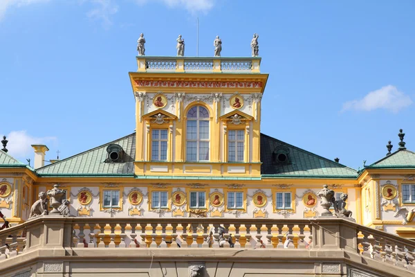 Wilanow palace in Warsaw — Stock Photo, Image