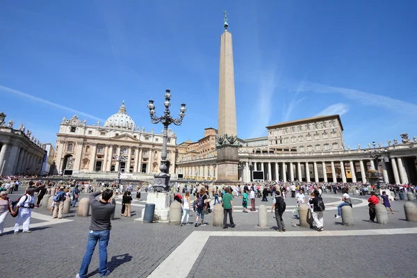 Ватикан - площадь Святого Петра — стоковое фото