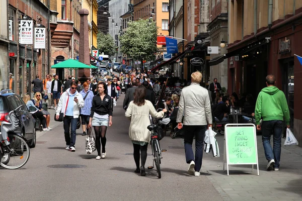 Stockholm shopping — Stock Photo, Image