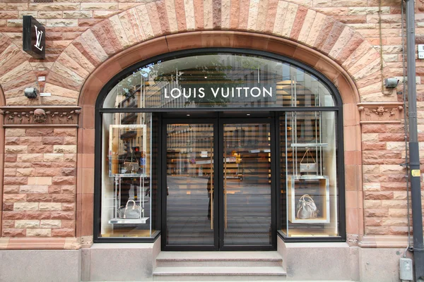 Louis Vuitton luxury store — Stock Photo, Image