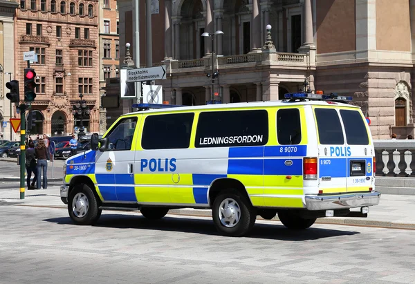 Polícia na Suécia — Fotografia de Stock