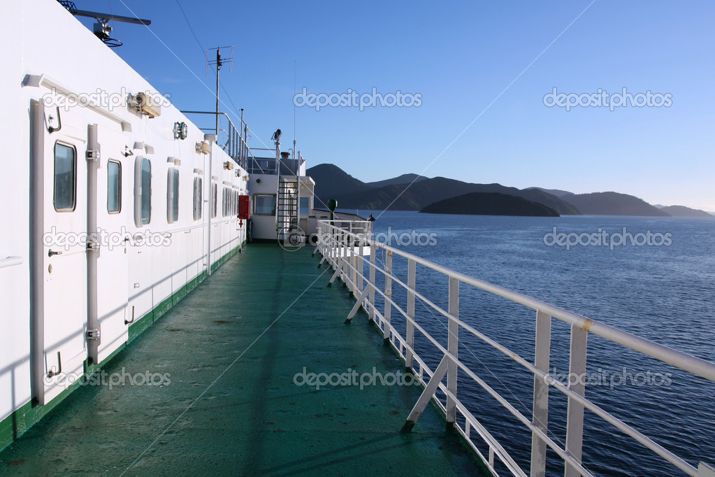 Ferry in New Zealand