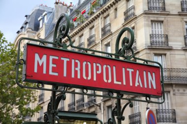 Paris'te metro