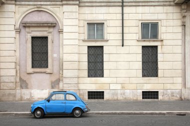 Roma oldtimer araba