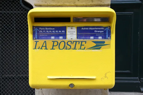 Французская почта — стоковое фото